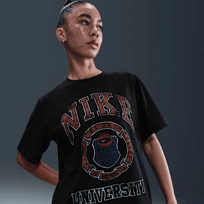 売れ筋商品|||ナイキ Tシャツ レディース トップス TEE - Basic T-shirt - dark grey heather/black Mens Nike Sportswear Just Do It. T-Shirt Dark Grey Heather